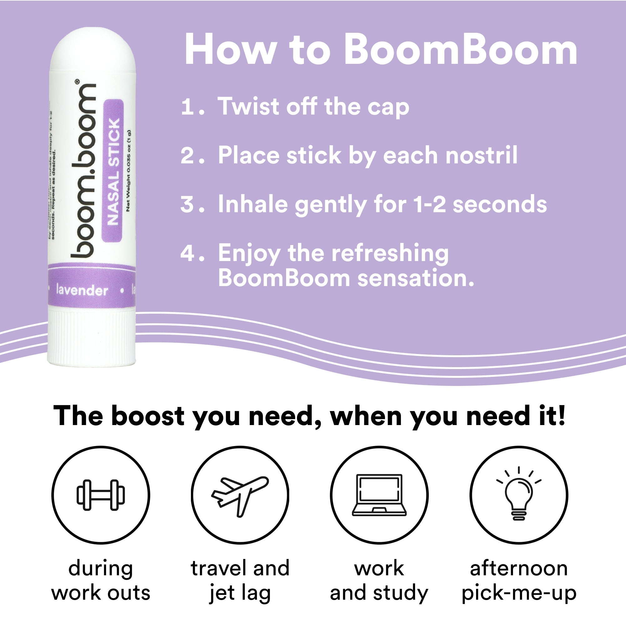 Lavender BoomBoom 3 - pack - BoomBoom Europe