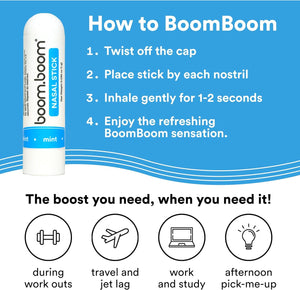 Mint BoomBoom Nasal Sticks 3-pack