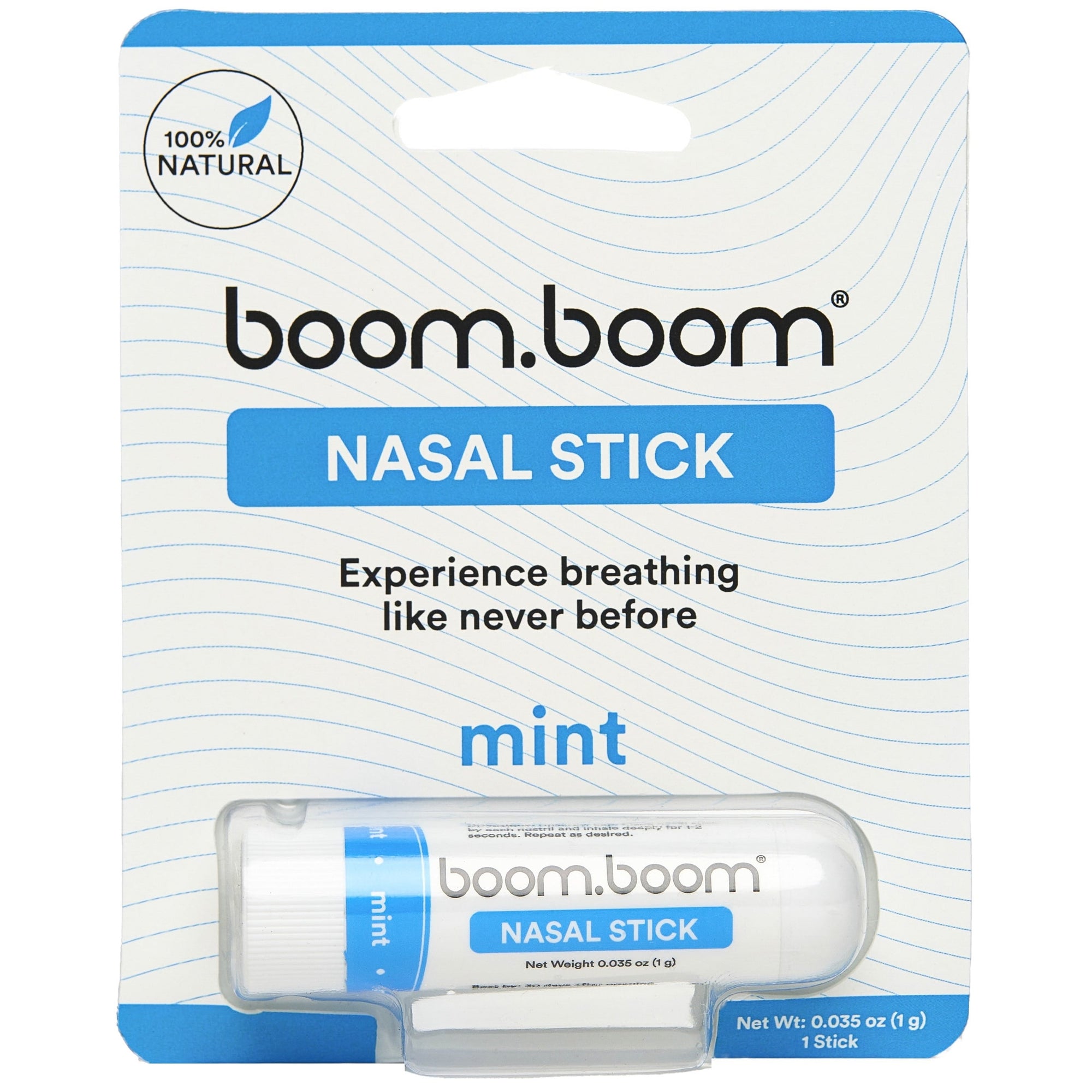 Mint BoomBoom Single Nasal Stick