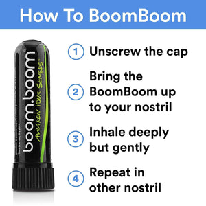BoomBoom - Berry Breeze Natural Energy Inhaler - No Rocketscience BV